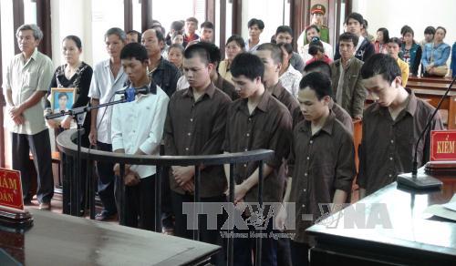 Phạt tù 8 đối tượng đánh chết học sinh ngay trong trường ảnh 1