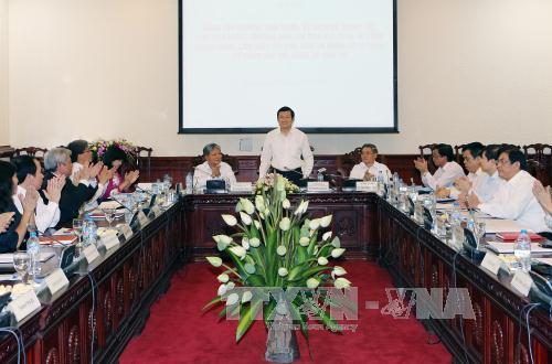 Chủ tịch nước làm việc với Bộ Tư pháp ảnh 1
