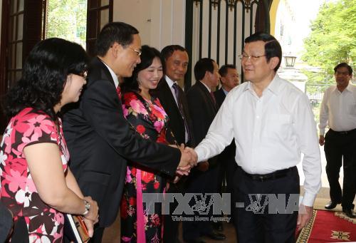 Chủ tịch nước làm việc với Bộ Tư pháp ảnh 2