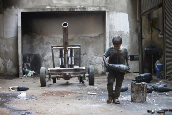 Người lao động Syria giữa chiến sự ảnh 1