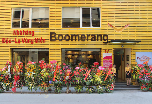  Boomerang- địa chỉ ẩm thực “độc” và “lạ”