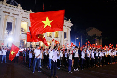 Tự hào “Lá cờ độc lập” trong ngày lễ lớn của dân tộc ảnh 1