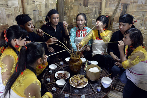 Lễ vào nhà mới dân tộc Mảng ảnh 5