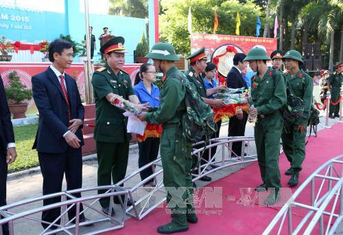 Hình ảnh xúc động trong lễ giao, nhận quân đợt 2 ảnh 7