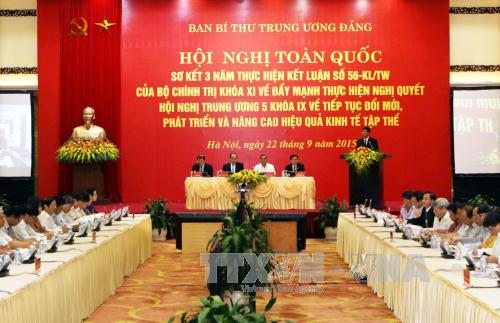 Quang cảnh hội nghị. Ảnh: Nguyễn Dân - TTXVN.