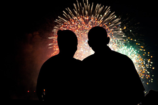Tình cảm ấm áp ông Obama dành cho vợ ảnh 5