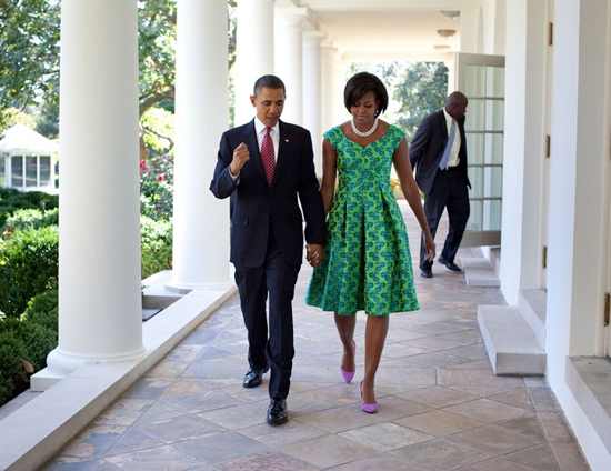 Tình cảm ấm áp ông Obama dành cho vợ ảnh 6