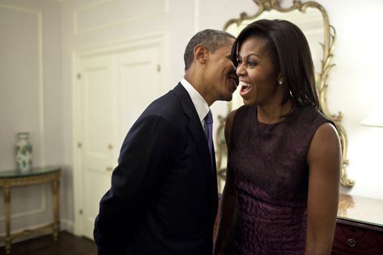 Tình cảm ấm áp ông Obama dành cho vợ ảnh 7