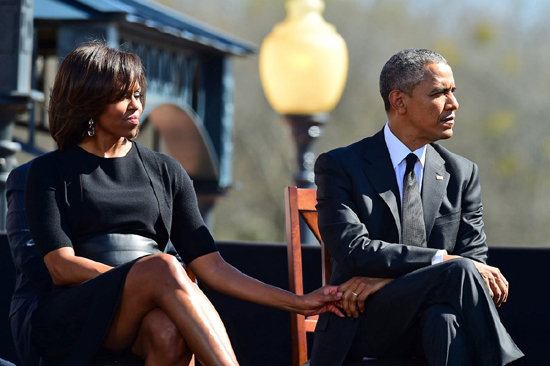 Tình cảm ấm áp ông Obama dành cho vợ ảnh 15