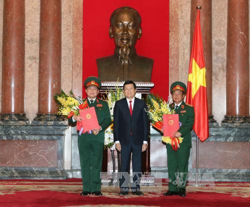 Thăng quân hàm Đại tướng cho đồng chí Ngô Xuân Lịch và Đỗ Bá Tỵ ảnh 1