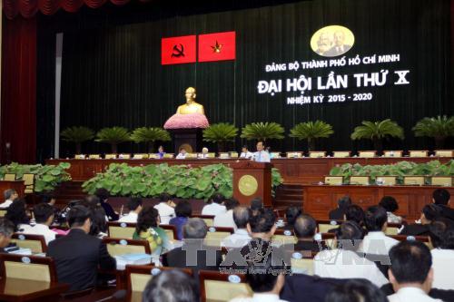 Cán bộ, đảng viên TP.HCM góp ý dự thảo văn kiện Đại hội XII ảnh 1
