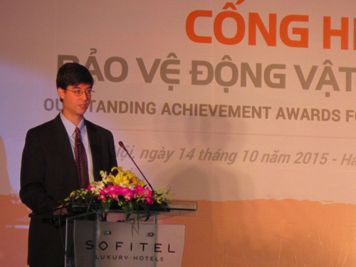 Trao giải cống hiến bảo vệ động vật hoang dã 2015 ảnh 2