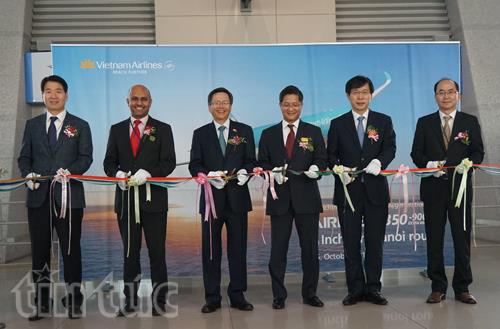 Vietnam Airlines đưa A350 vào khai thác đường bay Hà Nội-Seoul ảnh 1