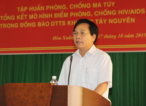 Tập huấn phòng, chống ma túy trong đồng bào dân tộc thiểu số Tây Nguyên ảnh 1