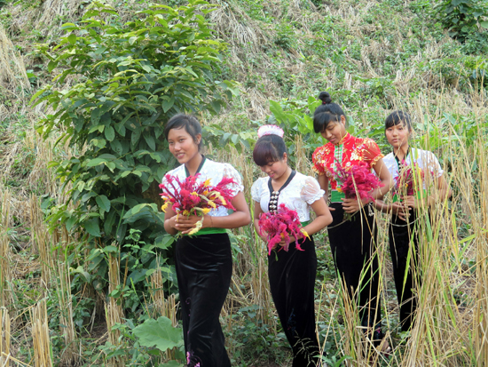 Đặc sắc Tết hoa “Mền loóng phạt ái” ảnh 6