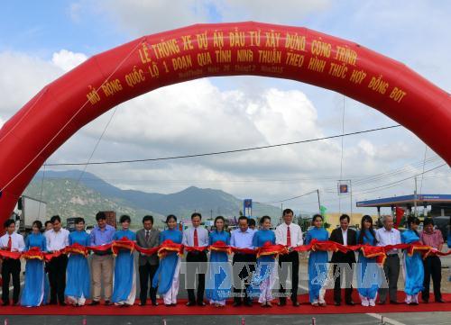 Thông xe dự án mở rộng Quốc lộ 1 ảnh 1