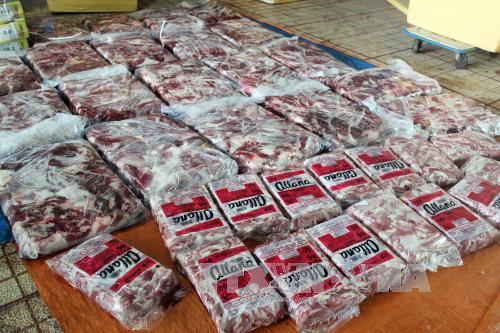 3 tấn thịt trâu Ấn Độ tẩm hoá chất “đội lốt” thịt bò ảnh 2