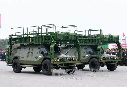 Tổng duyệt lễ xuất quân và diễn tập bảo vệ Đại hội Đảng ảnh 3