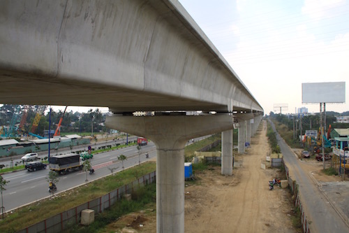 Hối hả thi công tuyến Metro số 1 Bến Thành – Suối Tiên ảnh 3