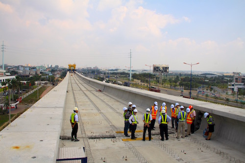 Hối hả thi công tuyến Metro số 1 Bến Thành – Suối Tiên ảnh 4