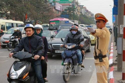 Hà Nội cấm xe hơn 30 tuyến phố phục vụ Đại hội Đảng ảnh 1