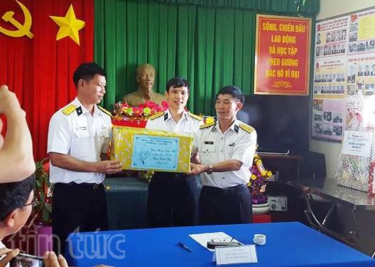 Chúc Tết nhà giàn DK1/2 ảnh 1