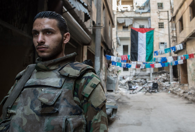 Cuộc sống trong làn đạn ở Aleppo ảnh 1