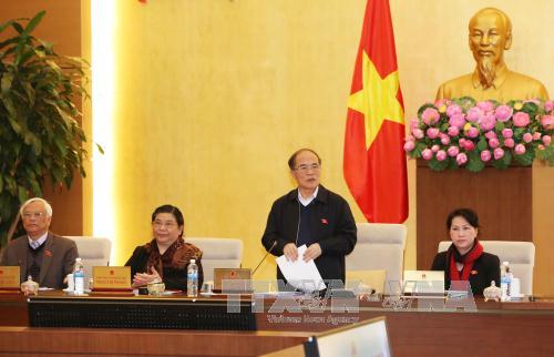 Bế mạc Phiên họp thứ 45 Ủy ban Thường vụ Quốc hội khóa XIII ảnh 1