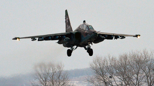 Su-25 Nga rơi, phi công tử nạn ảnh 1