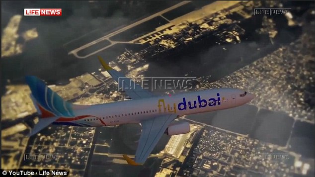 Video 3D tái hiện vụ tai nạn máy bay FlyDubai ảnh 1