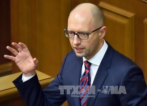 Ông Yatsenyuk từ chức Thủ tướng Ukraine ảnh 1
