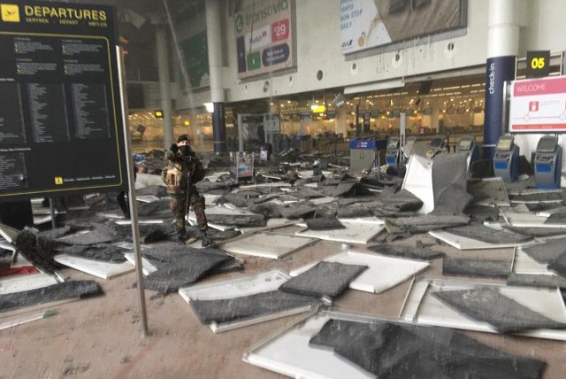 Brussels tan hoang sau 5 vụ đánh bom đẫm máu ảnh 2