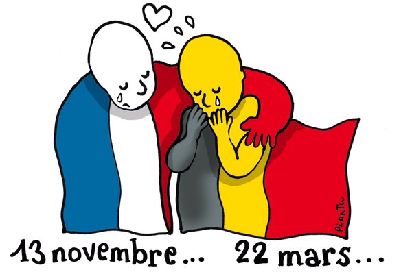 Mạng xã hội “đổi màu” cầu nguyện cho Brussels ảnh 8