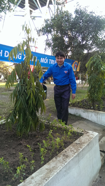 Bí thư Đoàn đam mê sáng tạo ảnh 1