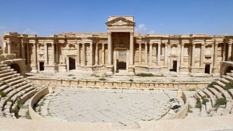 Nga điều robot tới Syria “hồi sinh” Palmyra ảnh 1