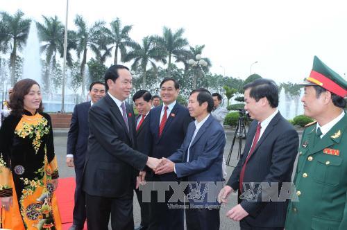 Chủ tịch nước thăm, làm việc tại Ninh Bình ảnh 2