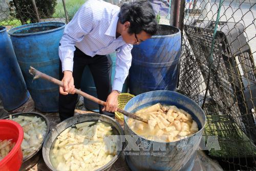 Phát hiện dưa cải muối có chất vàng ô tại Đà Nẵng ảnh 1