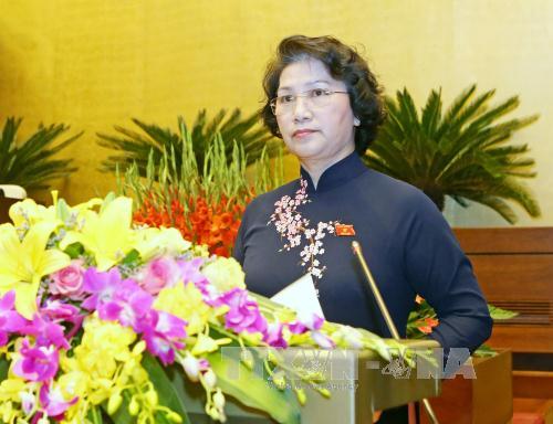 Chủ tịch Quốc hội phát biểu bế mạc kỳ họp thứ 11 ảnh 1