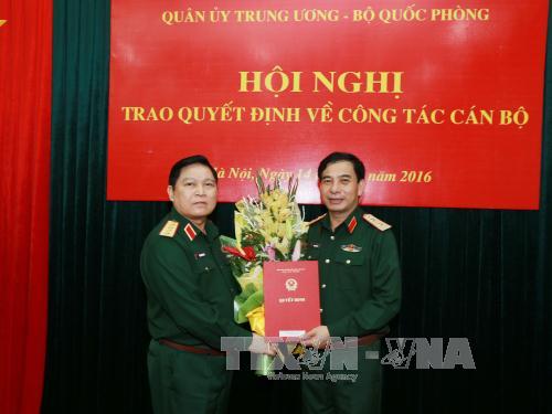 Trao quyết định bổ nhiệm Thứ trưởng Bộ Quốc phòng ảnh 1
