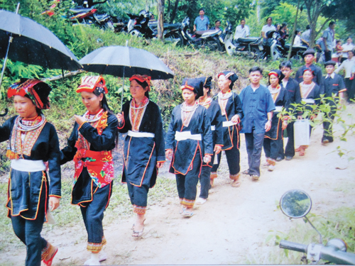 Nghi lễ đám cưới của người dao Lô Gang ảnh 2
