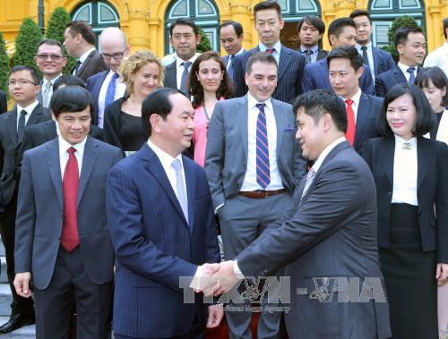Chủ tịch nước Trần Đại Quang tiếp Hoàng tử Brunei ảnh 1