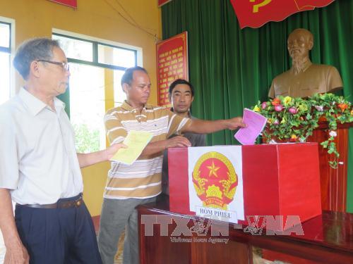 Ngư dân từ Hoàng Sa, Trường Sa về bầu cử Quốc hội ảnh 1