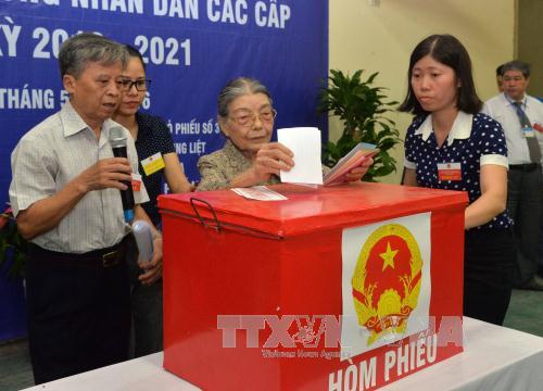 Kiểm tra công tác bầu cử Hà Nội và Hải Phòng ảnh 2