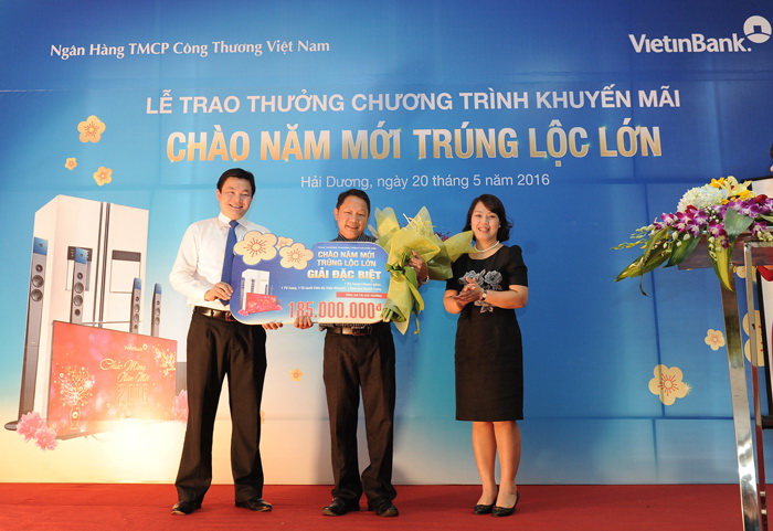 VietinBank trao giải Đặc biệt “Chào năm mới - Trúng lộc lớn” ảnh 1