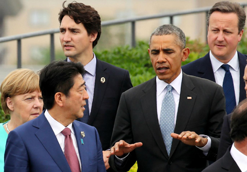 Lãnh đạo G7 nghĩ gì về tỷ phú Trump? ảnh 1