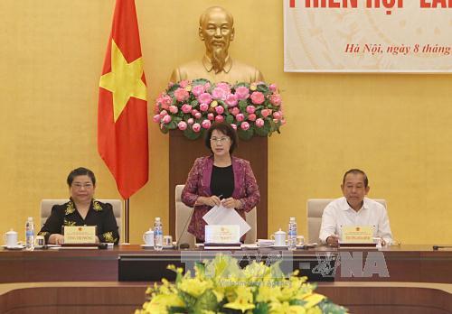 Phiên họp thứ sáu Hội đồng Bầu cử Quốc gia ảnh 1
