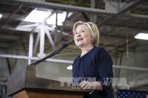 Bà Hillary bứt phá so với ông Trump ảnh 1