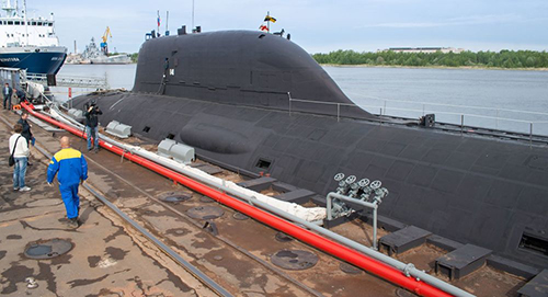 Tàu ngầm hạt nhân đa năng đầu tiên của dự án 885 