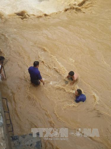 Lào Cai khẩn trương khắc phục hậu quả mưa lũ ảnh 1