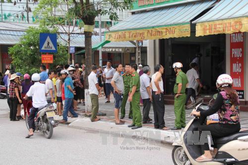 Khen thưởng hai người bắt sát nhân ở Thái Bình ảnh 1